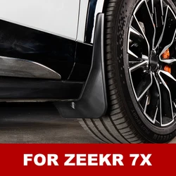 4pcs Mudflaps For Zeekr 7X 2025 Mudguards Fender Guard Splash Mud Flap Mudguard Car Accessories Auto Styline