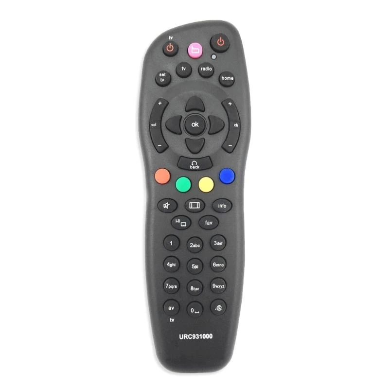 

652F Set Top Box Remote Control Ergonomic Design For SAT Boxes STV DECORDER Comfortable Grip And Easy Navigation