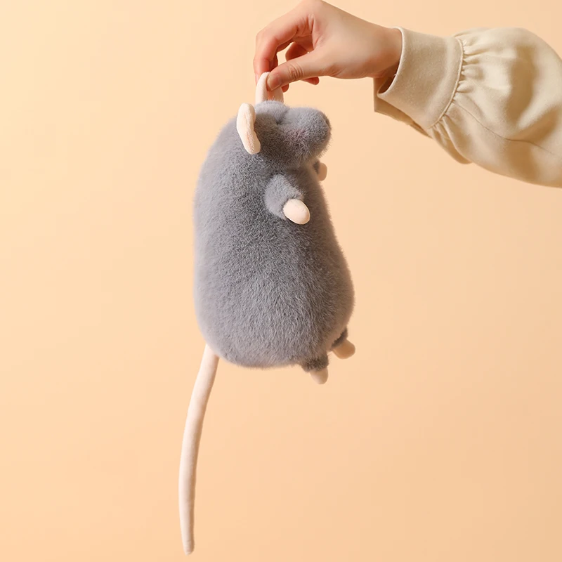 15/21CM Niedliche Fancy-Ratten-Plüschtiere Weiche Stofftier-Puppe Plüsch-Maus-Anhänger Schlüsselanhänger Lustige Geschenke – Detail 18