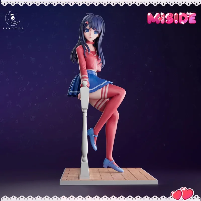 نمط جديد Miside 1 لعبة المشتقات الطرفية ميتا نموذج الشكل فتاة جميلة مثير سطح المكتب جمع هدية مزخرفة