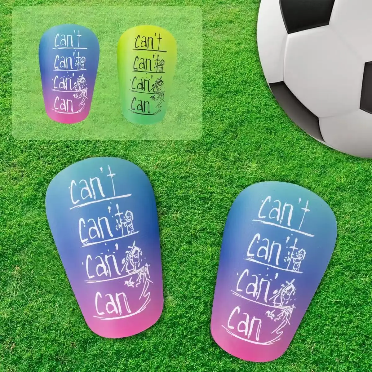Ultra-Lightweight Soccer Shin Guards - Durable, Comfort Fit Knee Pads for Men & Women - Ideal for Football, Basketball & Yoga Tr