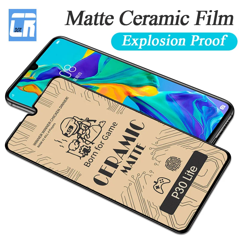 1-3Pcs Explosion Proof Soft Matte Ceramic Film for Huawei P30 P40 Lite P Smart Z Y9A Y9 Prime 2019 Nova 5t Y9S Screen Protectors