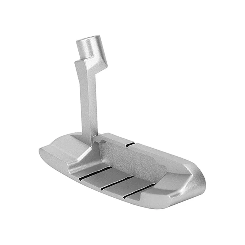 1Pc Zinc Alloy Golf Practice Putter Head,Single-sided Golf Club Wedge Training Practice Golf Putter Accessories for Children Use