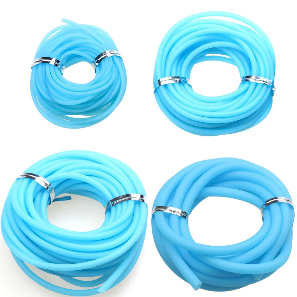 2/3/4MM PVC Color Silicone Hollow Round Tube Soft Rubber Tubing Jewelry Cord Cover Memory Wire DIY Necklace/Bracelet Making