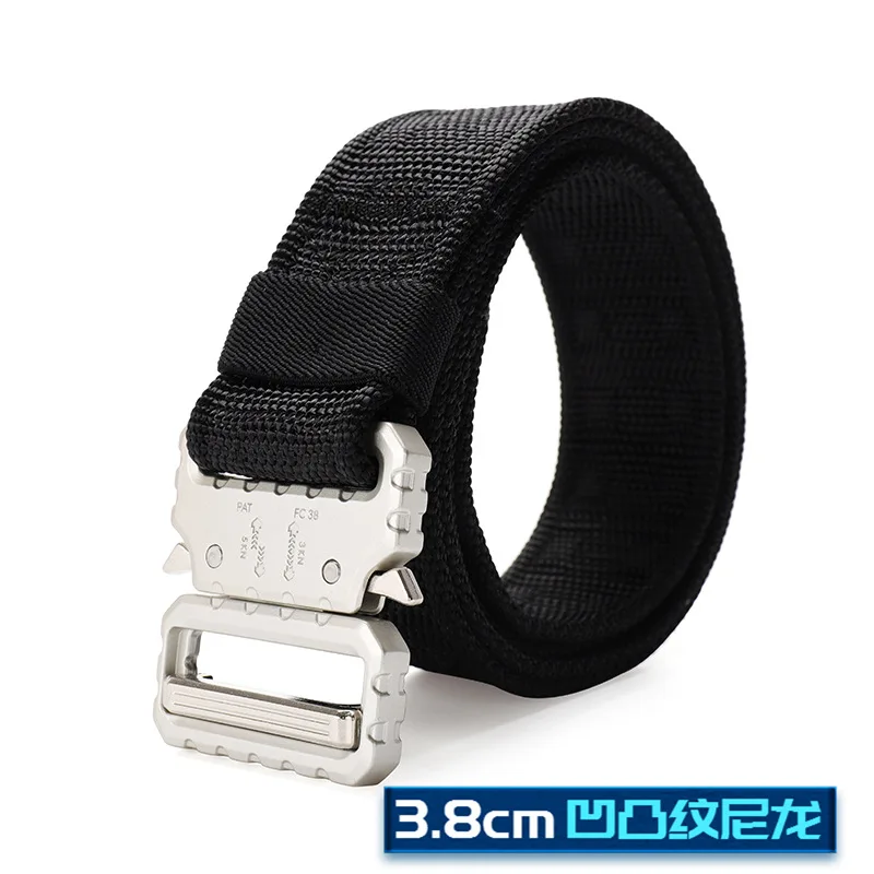 

Cobra Tactical Belt Men's Multi-functional Tactical Quick Pull Belt Outdoor Special Forces Cobra Buckle Belt