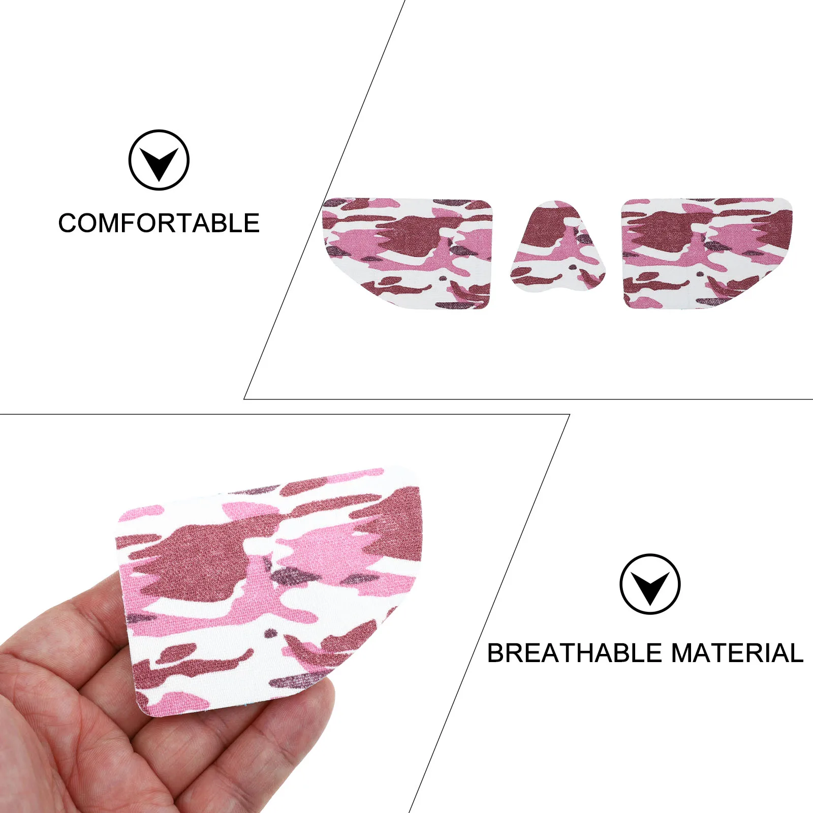 

3Sets AntiUV Antifreeze FaceStickers CottonWinterFacialWindproofTapeforSkiingSkatingOutdoorSportsProtectSoftSkin