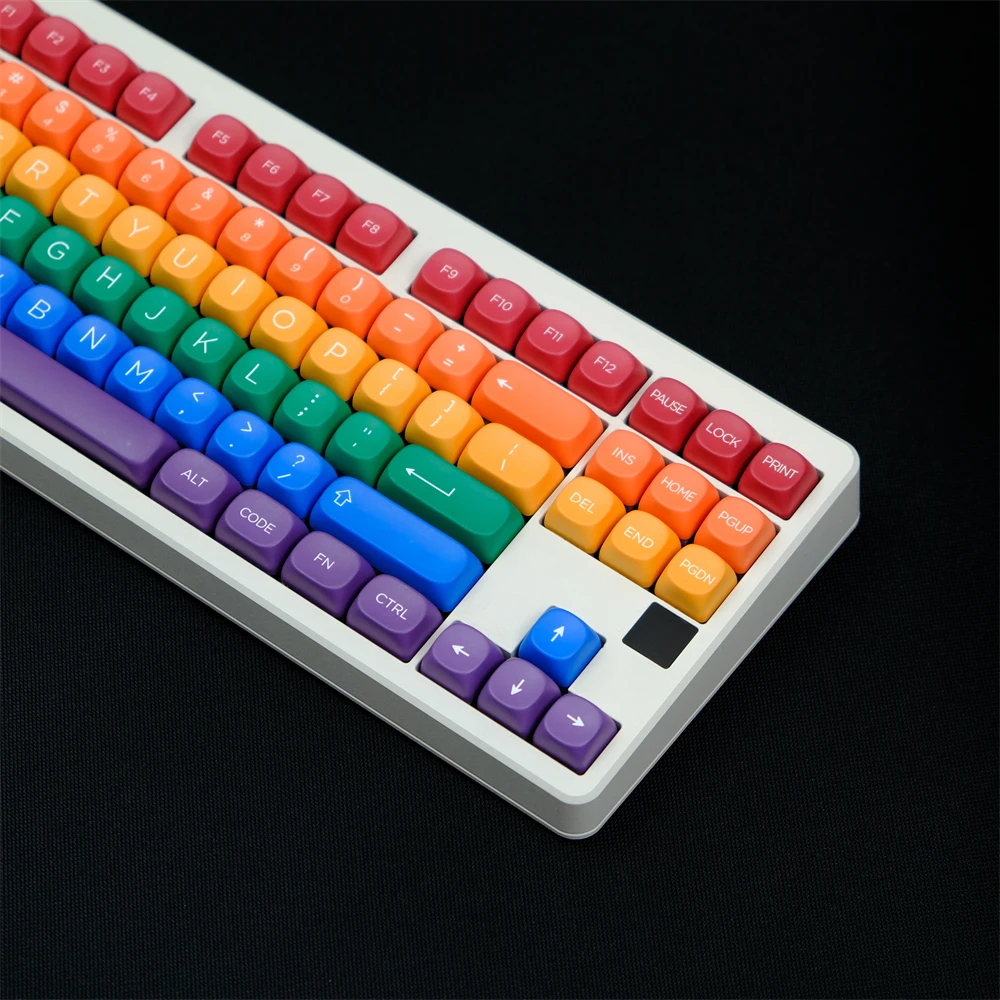 Imagem -05 - Mea Keycaps 129 Chave Glória Pbt Keycap Moa Perfil de Sublimação de Cinco Lados Keycap para Jogos Teclado Mecânico Keycap mx Switch