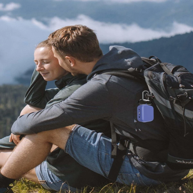 

Silicone Case for Soundcore P41i Full-Body Shockproof&Scratch-Resistant Cover with Keychain,Durable for Outdoor/Travel Use！