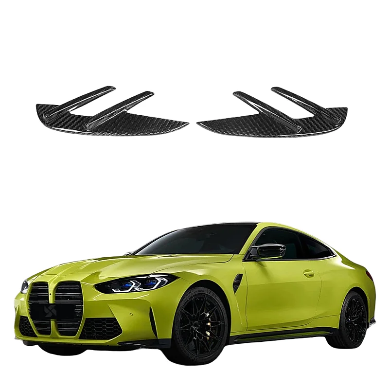 

Dry Carbon Fiber Side Fenders AirVents For G80 G82 M3 M4 Competition
