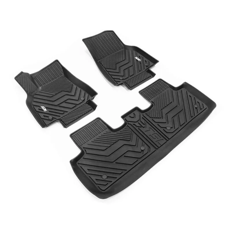 Full Sets TPE Frunk Trunk Floor Seat Mat For Teslas Model Y 2023 Cargo Liners Car Boot Mat Foot Carpet Seat Back Protector Mats