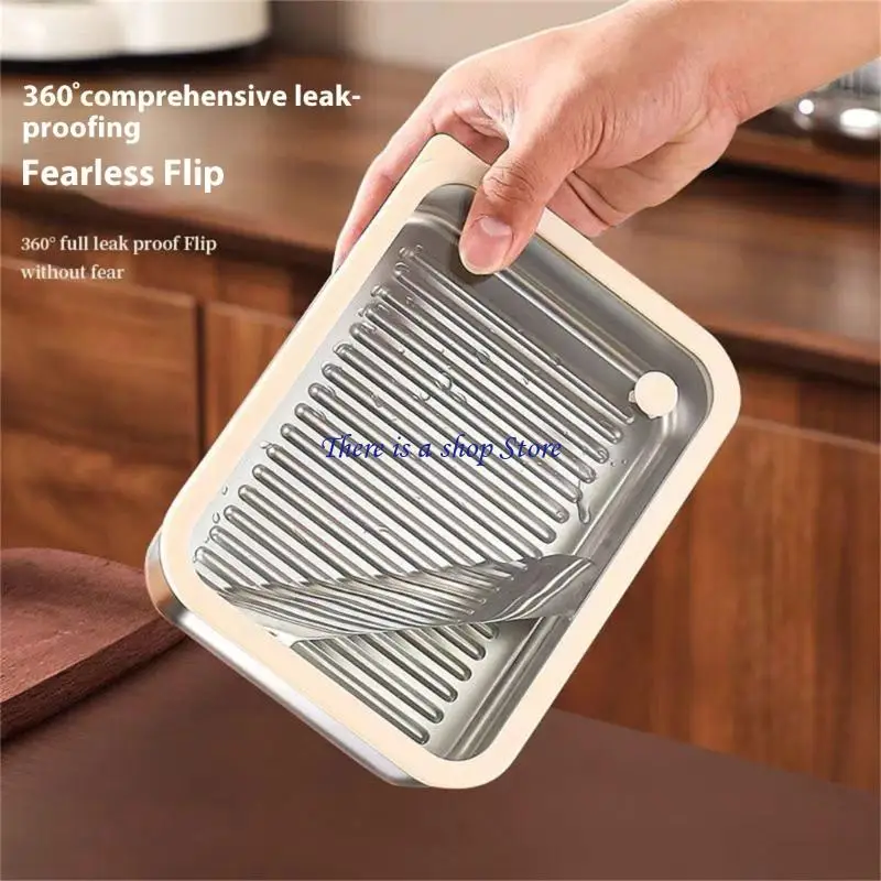 D0AD 304 Stainless Steel Jar Heat Retention Meal Preparation Container for Home