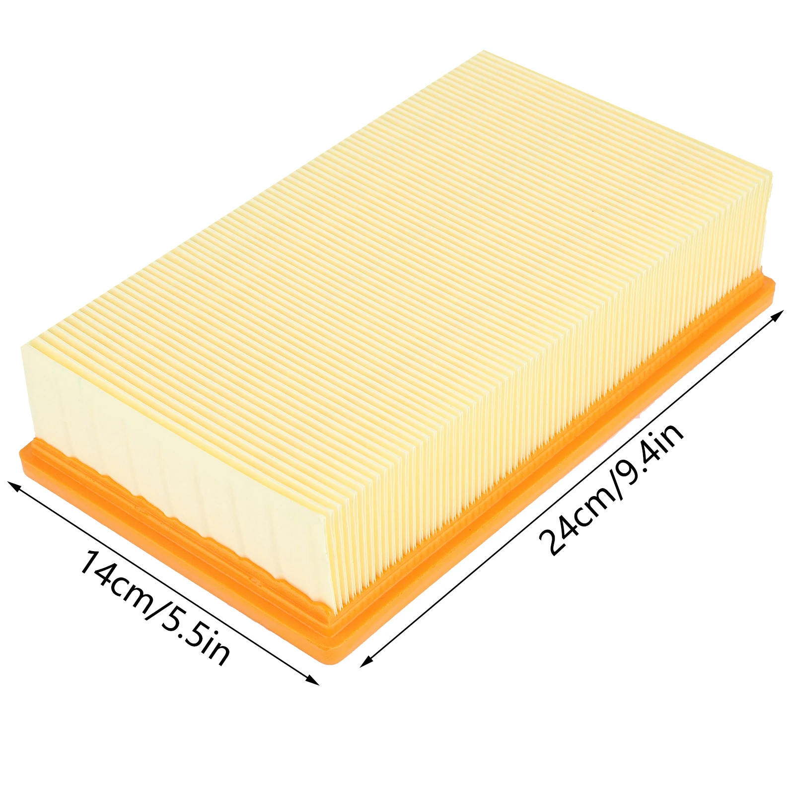 หน้าจอตัวกรองเครื่องดูดฝุ่นเข้ากันได้ดีติดตั้งง่ายขนาดมาตรฐานสำหรับ Karcher NT25/1 NT361 NE611 Eco