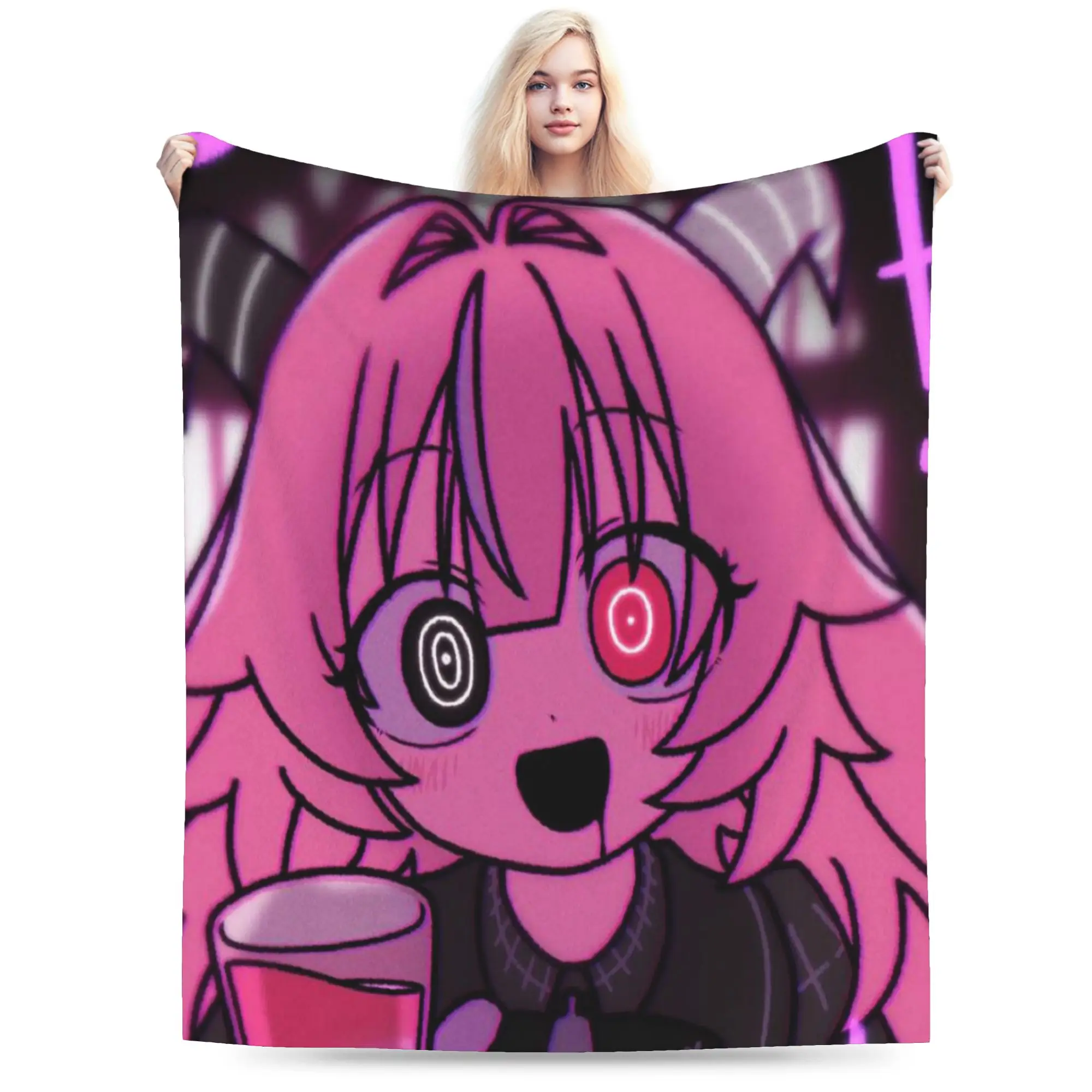 Femme Soule Blanket Quality Super Warm Drunken Goddess Reflux Throw Blanket Winter Decorative Couch Bed Fashion Bedspread