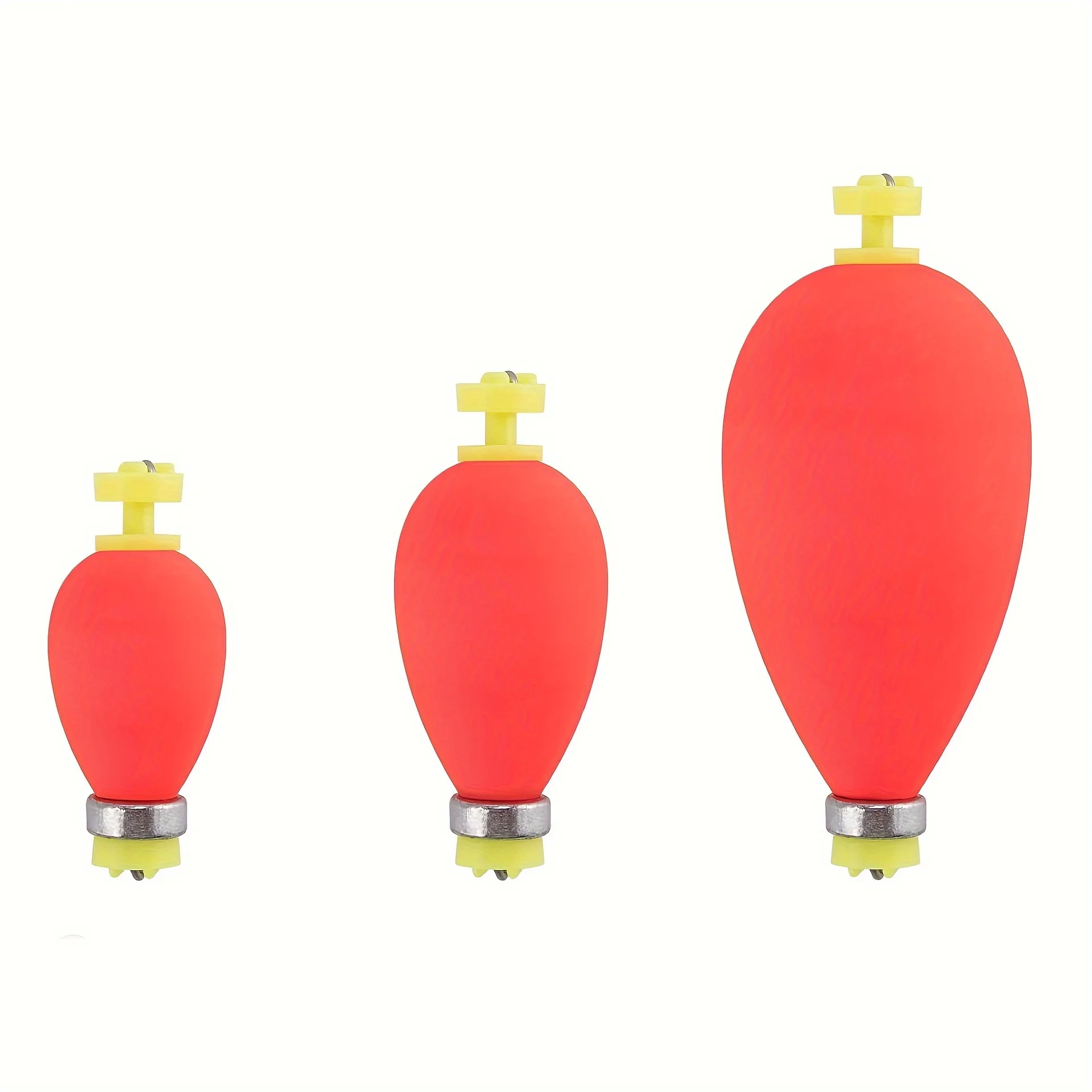 12pcs High sensitivity bullet type float EVA foam with counterweight with a lead pendant far throw Fishing float