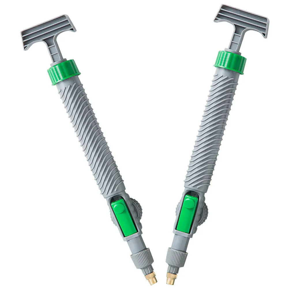 2Pcs Sprayer Nozzles Durable Plastic Watering Trigger Bottles Gardening Mist Spray Heads Plants Disinfect Leakproof Adaptability