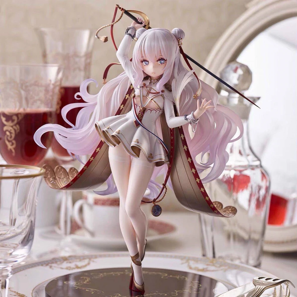 

25cm Azur Lane Anime Figure Mnf Le Malin Figures Light Version Model Pvc Statue Doll Collection Decoration Toys Gift