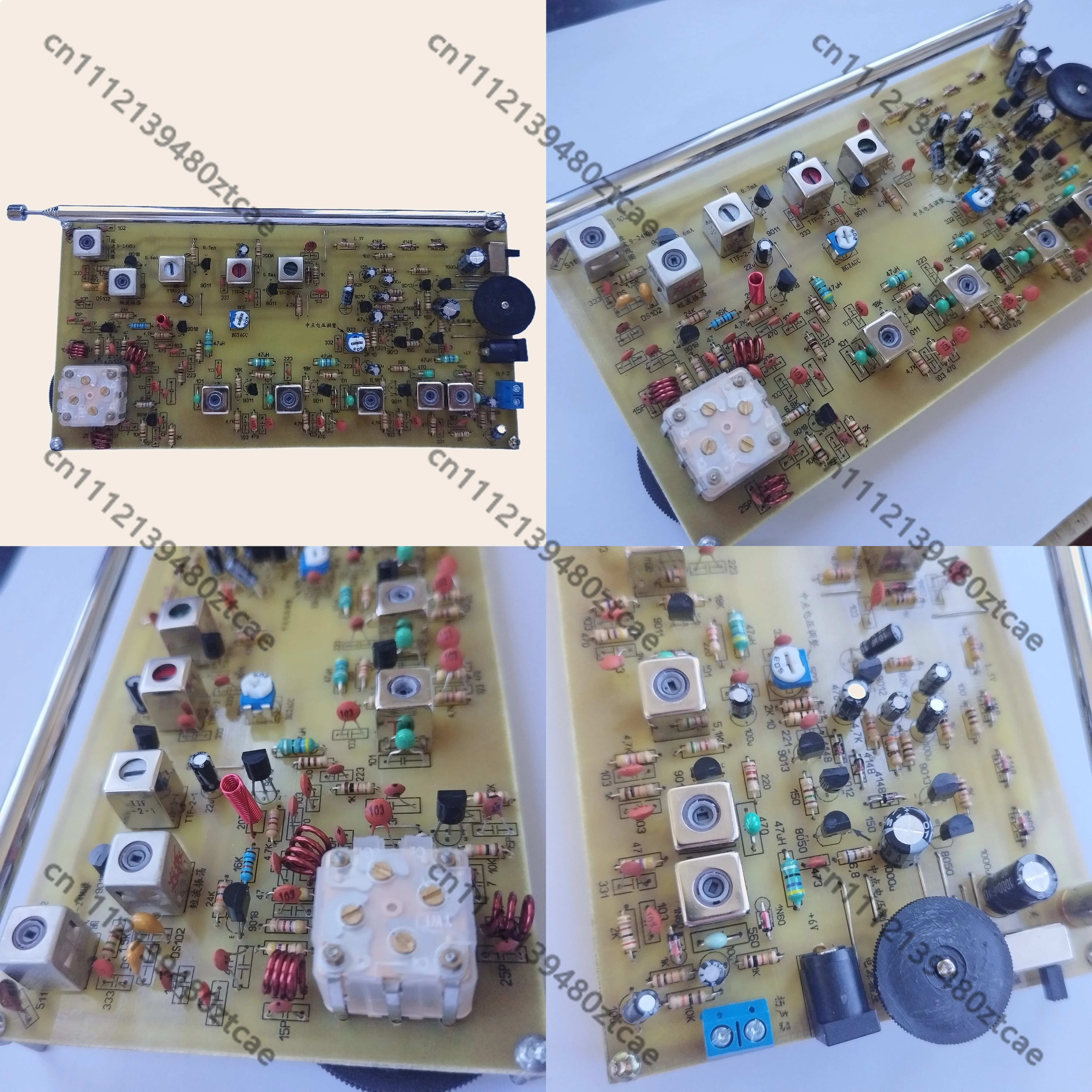 Discrete Component Shortwave FM Two Band Radio Soldering DIY Kit for Learning