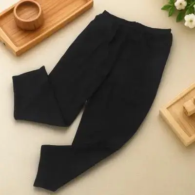 Black Chef Uniform Men Breathable Trousers for Professional Kitchen Use Xxl Canteen Uniform Chef Pants