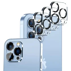 3PCS 3D Back Camera Glass Protectors for IPhone 11 12 13 Pro Max 12 13Mini 15 14 PRO MAX Plus Lens Protective Glass Film