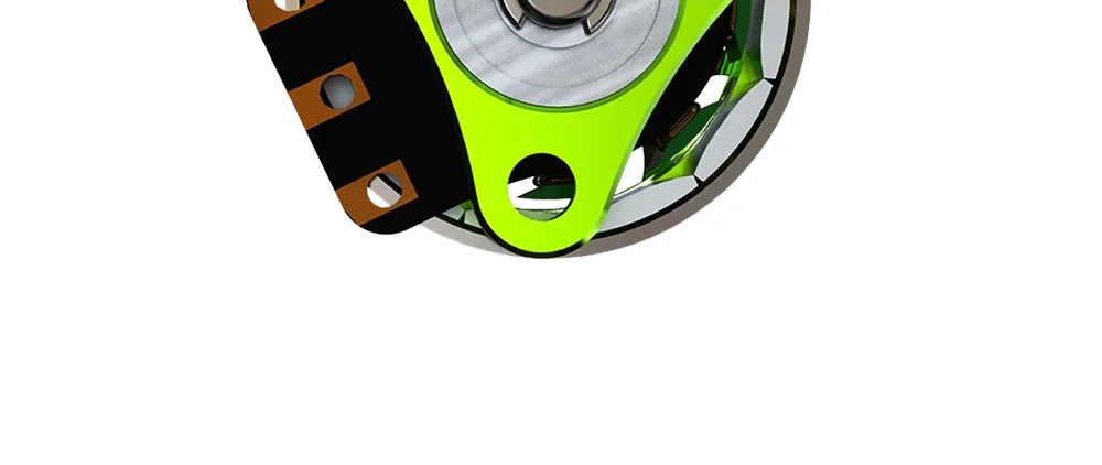 VCI 0702PRO-DB 23000kv/27000kv/30000kv Bürstenloser Motor, fluoreszierend grün, Doppelkugellager, geringer Widerstand, kratzfest – Detail 6