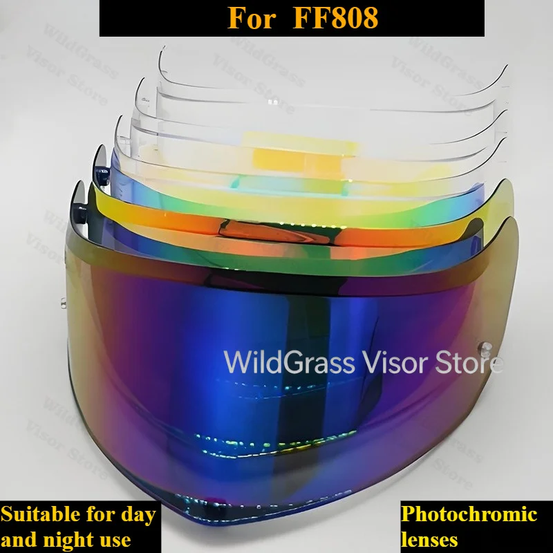 Helmet Visor Shield for LS2 STREAM Ⅱ FF808 Full‑Face Motorcycle Helmet, UV‑Proof Windshield Replacement Lens Accessories
