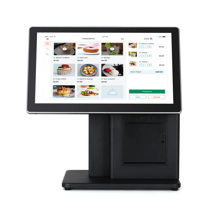 ST9200F Windows Android Touch Screen POS Systems With Printer POS
