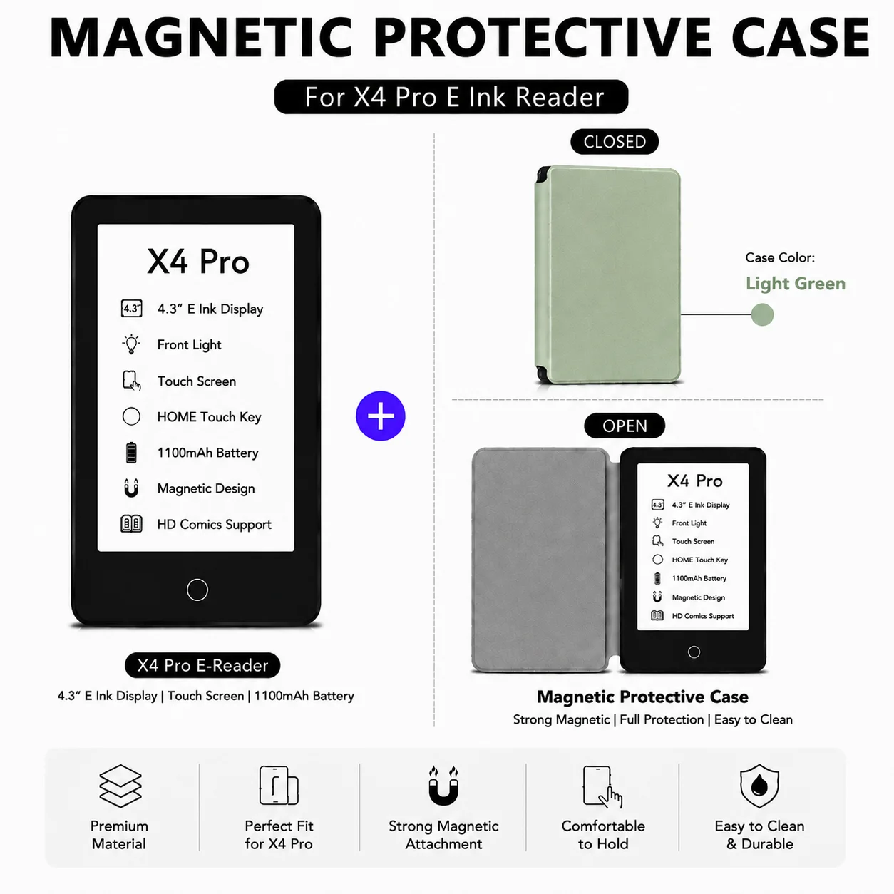 X4Pro Black inch4.3
