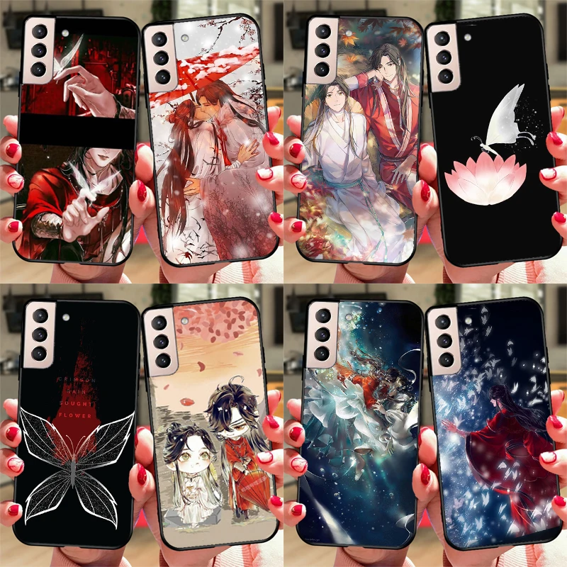 Chinese style Tian Guan Ci Fu Case For Samsung Galaxy S23 Ultra Note 20 10 S9 S10 Plus S20 S21 FE S22 Ultra Phone Cover