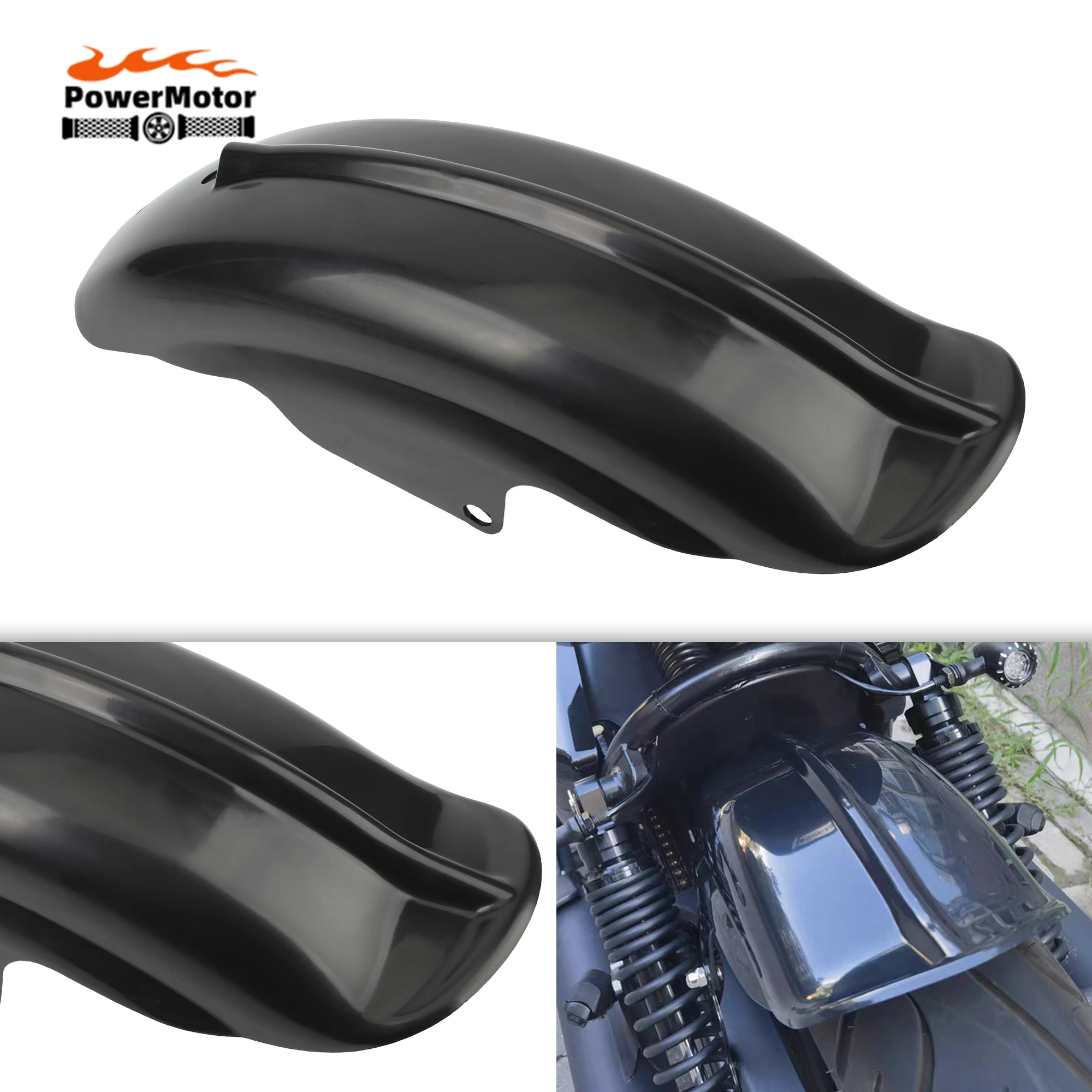 

For Sportster XL883 XL1200 Bobber Chopper Universal Motorcycle ABS Rear Fender Cafe Racer Motocross Protective Modified Parts