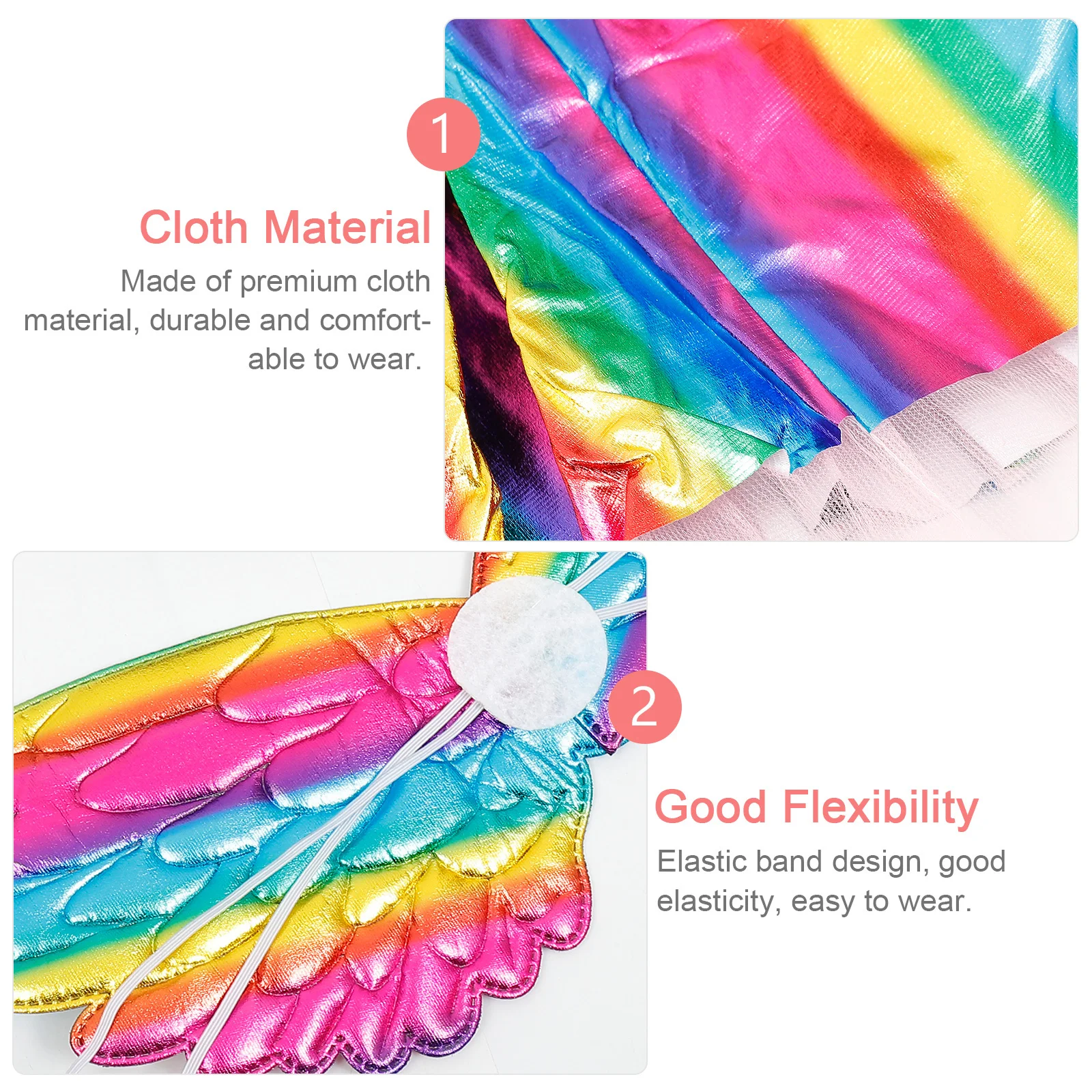 3 pièces enfants licorne bandeau Tulle jupe ensemble argent princesse robe Costume pour fête scène Performance danse enfants licorne bandeau