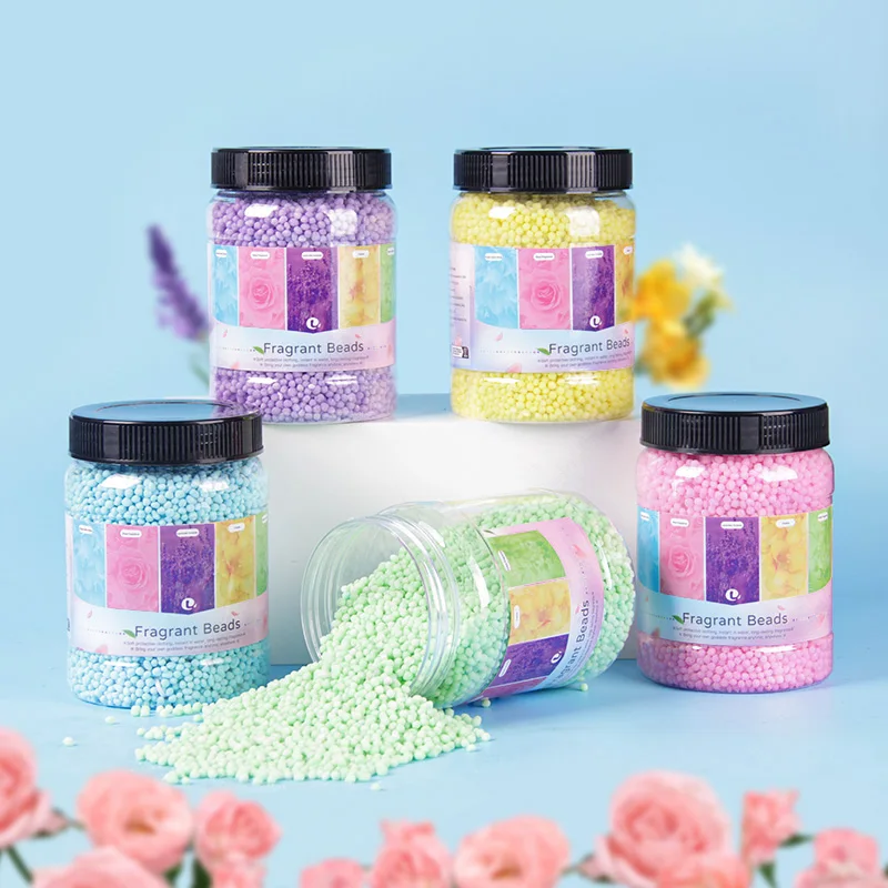 Scent Booster Beads Long-Lasting Odor Removal Softener Freshener Clothes Beads for Washing Fabric Laundry Fragrance Booster 700g