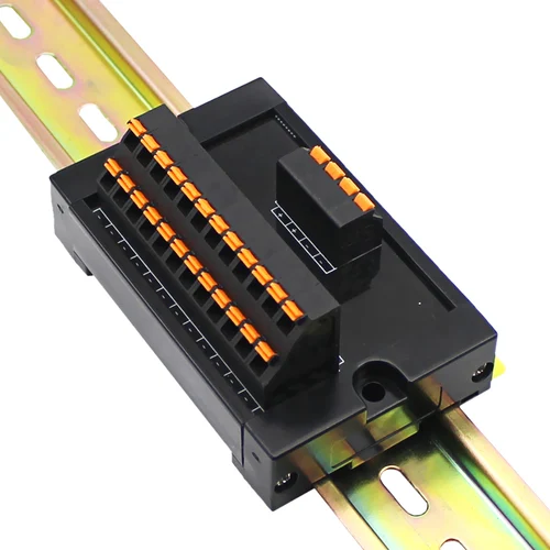 Módulo de expansión de bloque de terminales de resorte de Riel Din Industrial, potencia