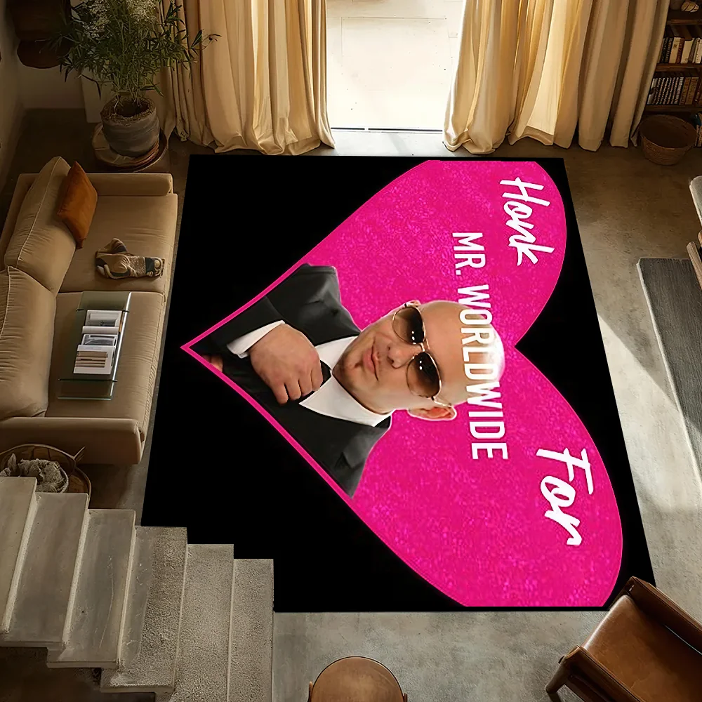 

small carpet Anti-Slip Kitchen Bedroom Handmade Mr.Worldwide Tufted Rug Carpet Funny Living Room Entrance Decoration