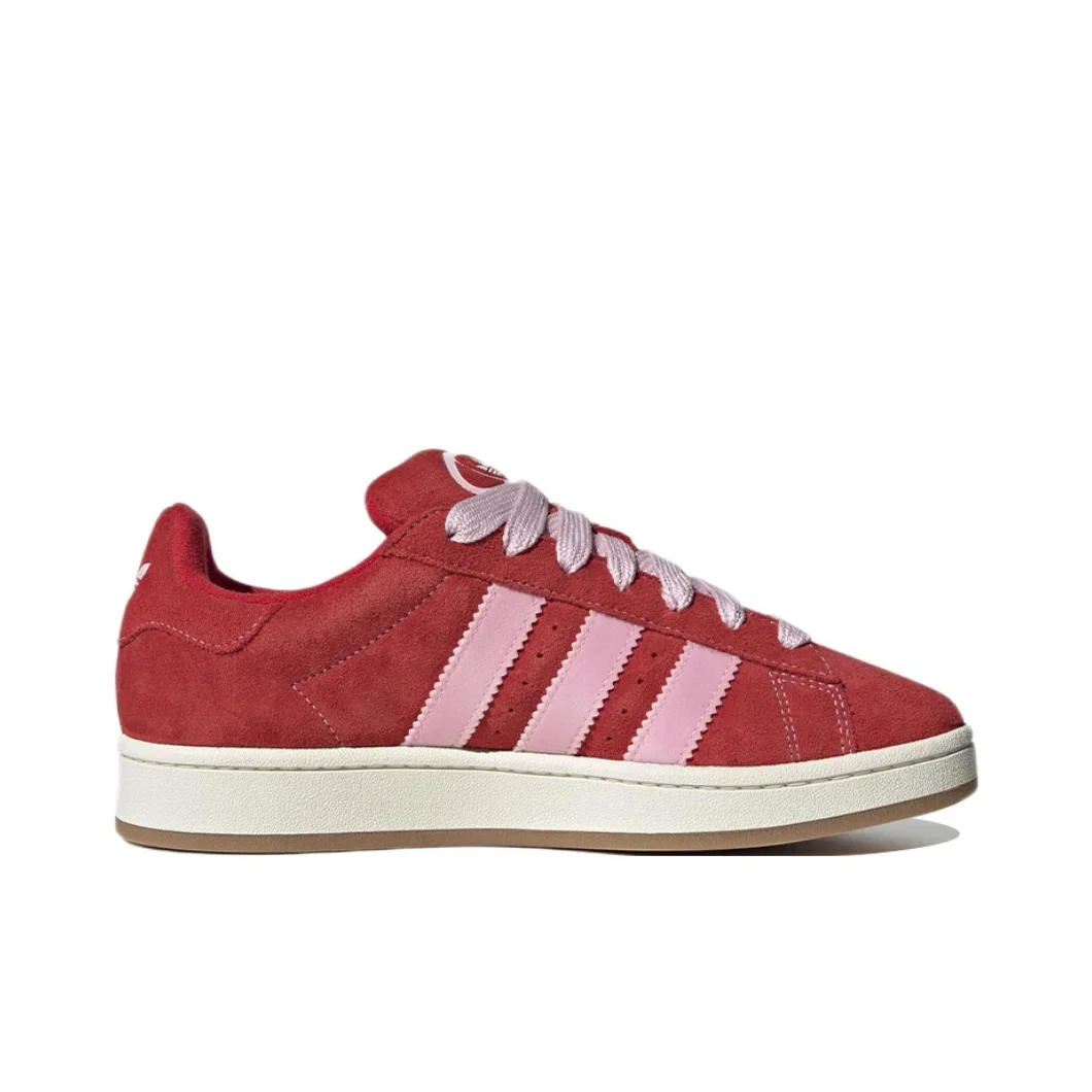 Adidas New Campus 00s Low Men and Women Sneaker Classic Sport Skateboarding Shoes Trendy and comfortable Sneakers Red&Pink