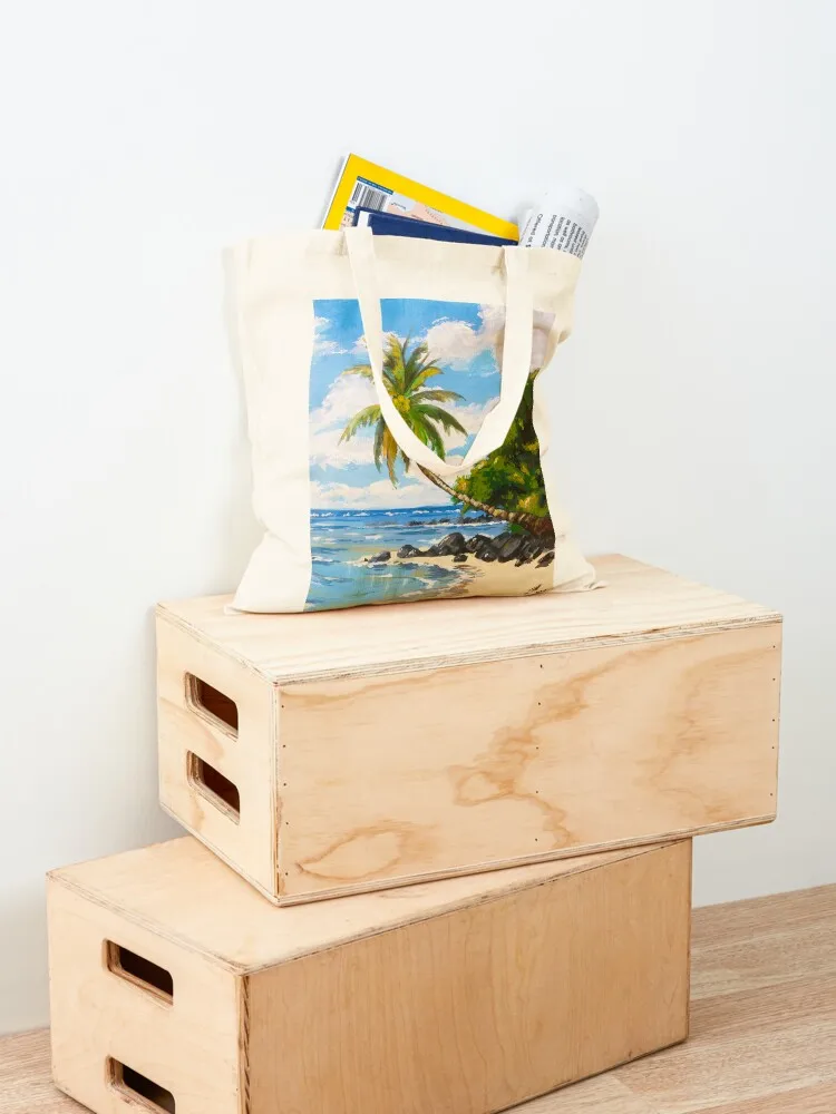 شجرة النخيل على الشاطئ، حقيبة حمل، أكياس تسوق قابلة لإعادة الاستخدام، حقيبة تسوق بعجلات، حقائب عربة التسوق، حقيبة نسائية