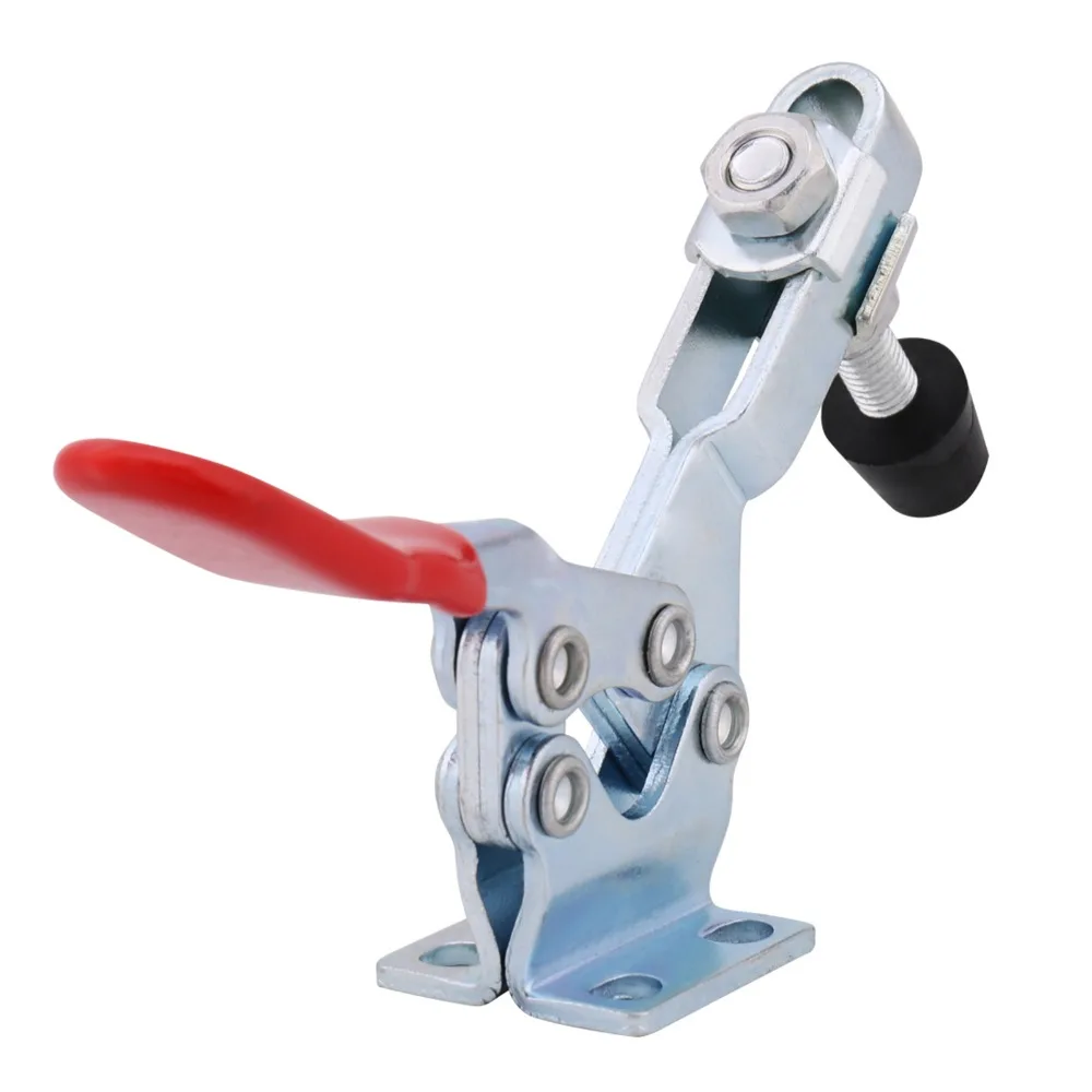 5pcs 227Kg Holding Capacity Toggle Clamps GH-225-D Horizontal Action Fixture Clamps Quick Release Mechanism Quick Release Clamps