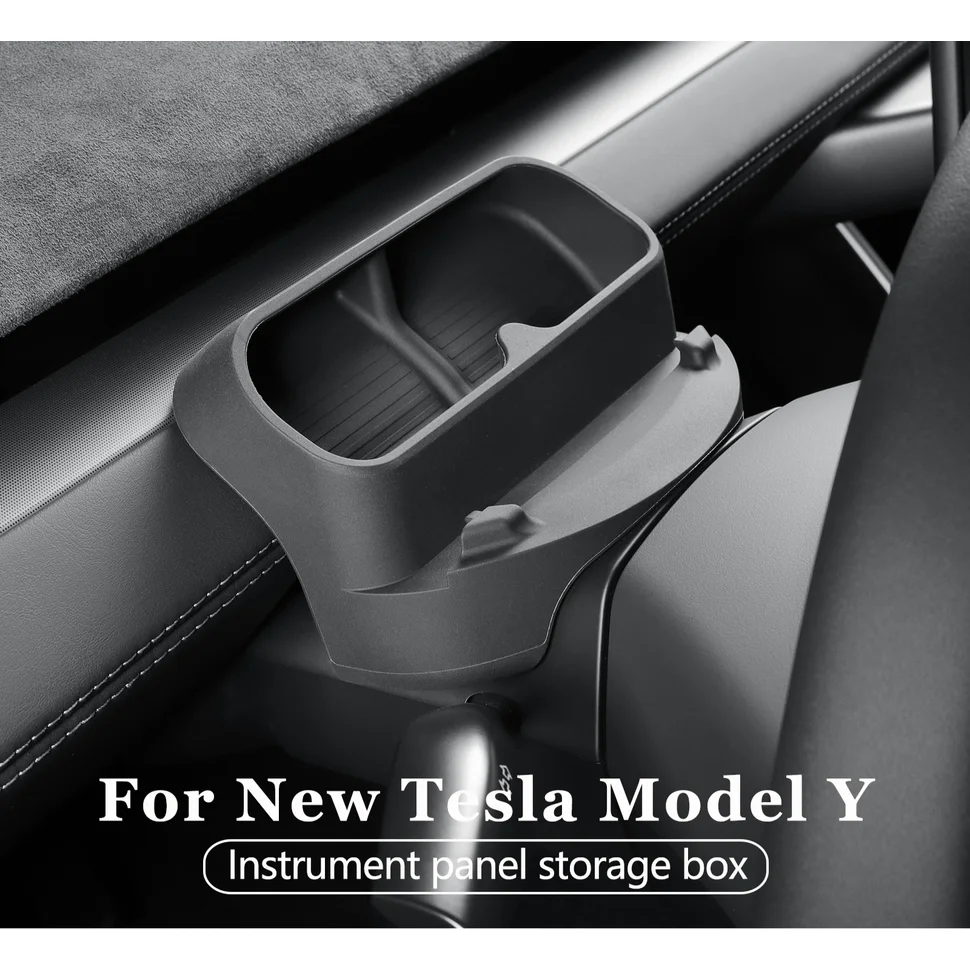 

Органайзер для очков в автомобиль Tesla Model Y Juniper/Launch 2025: Кейс-лоток для хранения солнцезащитных очков, аксессуар для интерьера автомобиля