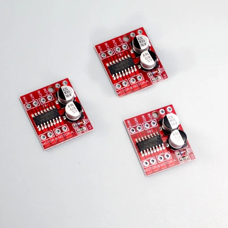 3pcs L298N DC Motor Drive Module 2V-10V 1.5A Bi-directional PWM Speed Control Dual H-Bridge Stepper Motor Drive Board