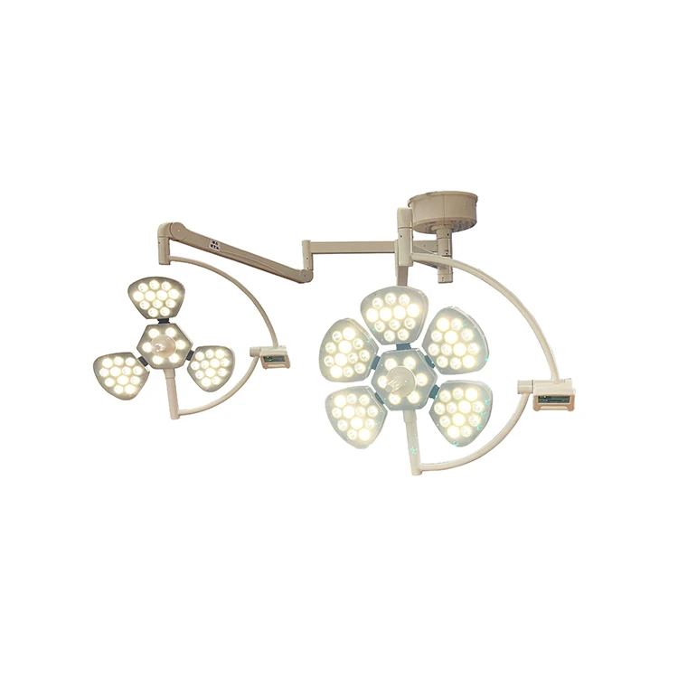 

High Illumination 700/500 Shadowless LED Surgical Light Operating Lamp Double Heads Led Operation Lighting Theatre Light
