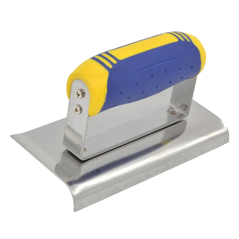 

B08B-для углового шпателя, инструмент для штукатурки из нержавеющей стали с удобной ручкой, предназначенный для работ по угловой отделке