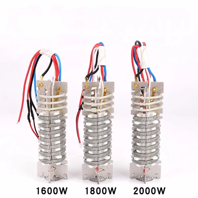 220-240V 1600W 1800W 2000W 3 przewodowy/5 przewodowy cyfrowy wyświetlacz z grzałką z miki rdzeń do lutowania pistoletu do przeróbki na gorące powietrze