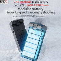 LYZRC L600-1 PRO Drone 7.4V 3000mAh Li-ion Battery Flight Time 30min RC Quadcopter Replacement Battery Spare Parts Accessories