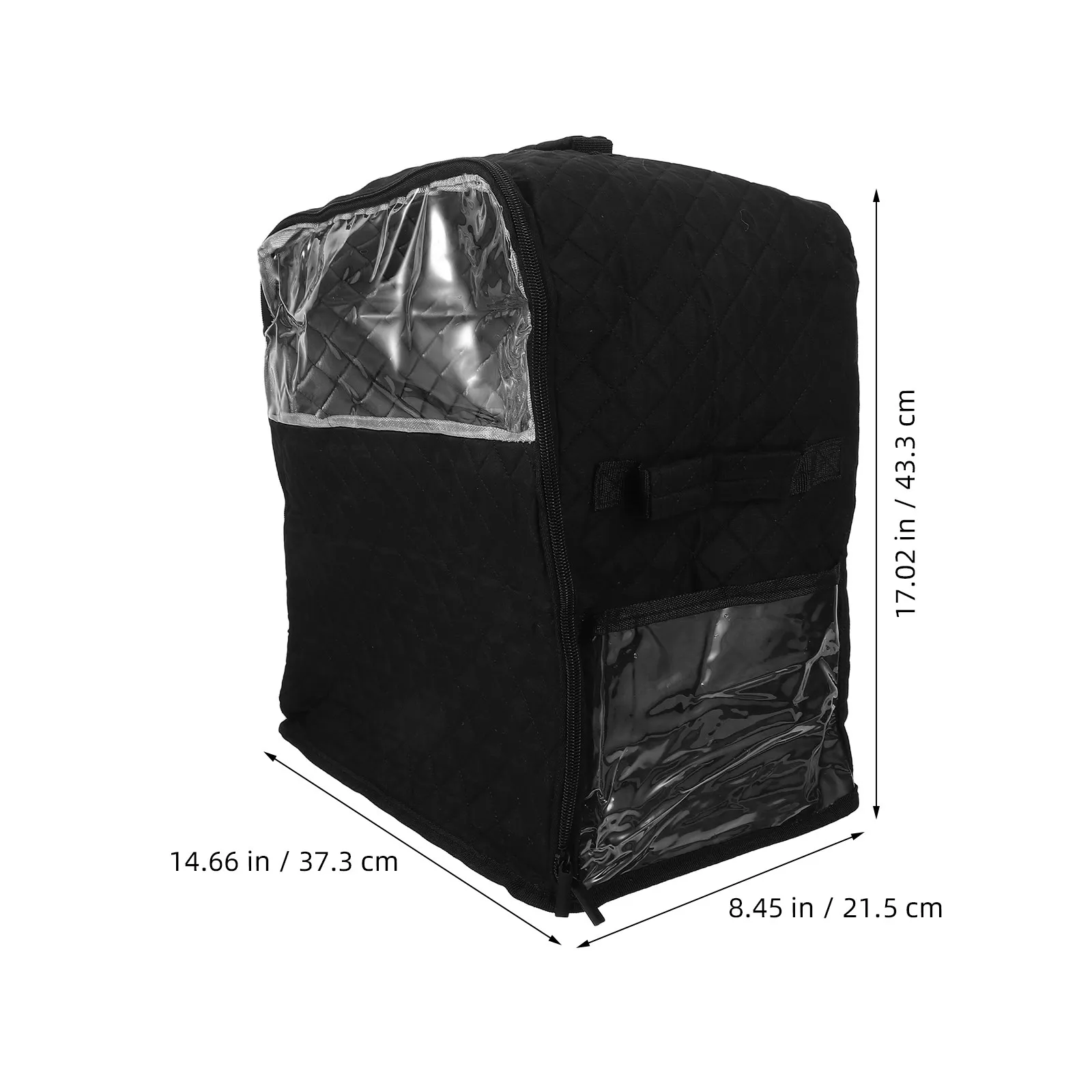 Fotografia 3: Capa Protetora para Batedeira e Liquidificador, Compatível com Modelos de 6, 7 e 8 Quartos, com Zíper e Bolsa de Armazenamento