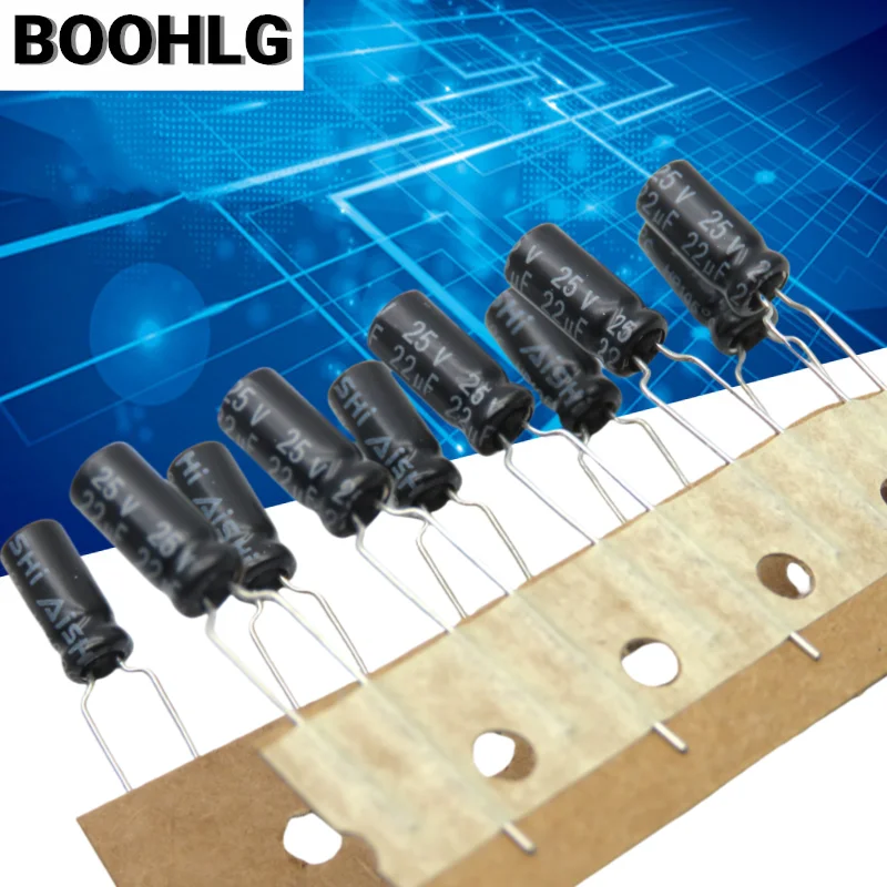 20 SZTUK 22uf BP niepolaryzowany kondensator elektrolityczny do krzyżowania częstotliwości audio 25v 22uf 5X11mm