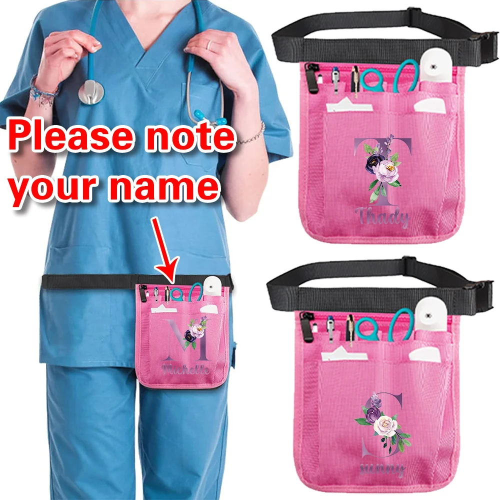 

Personalized Customized Nursing Kit Nurse Tools with Fashion Prints Portable Tools Nurse Pockets