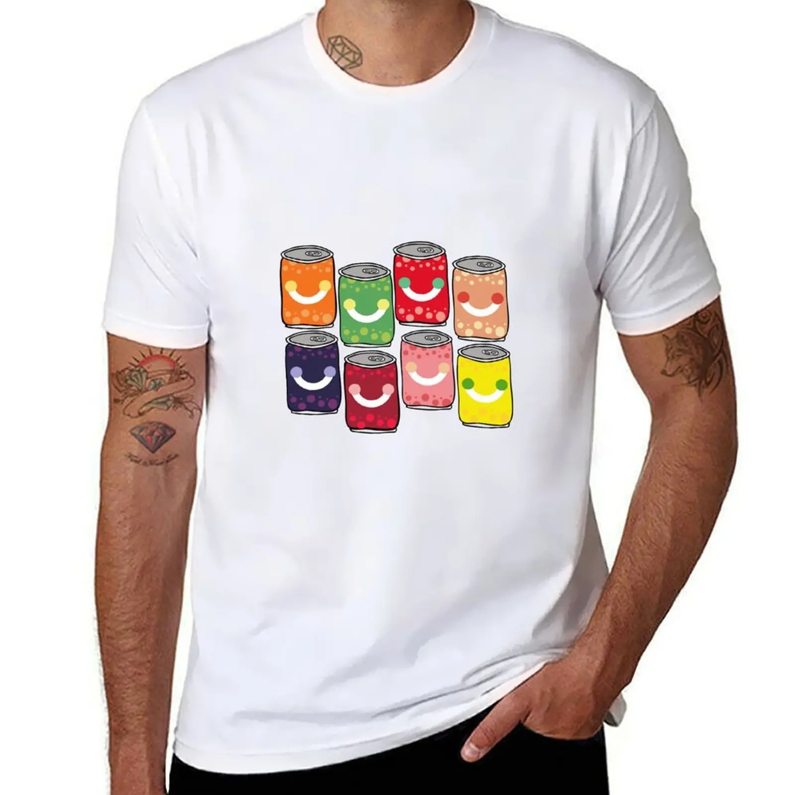 

Bubly Cans T-Shirt t shirts for man graphic funny man t shirts high quality luxury brand T-Shirt
