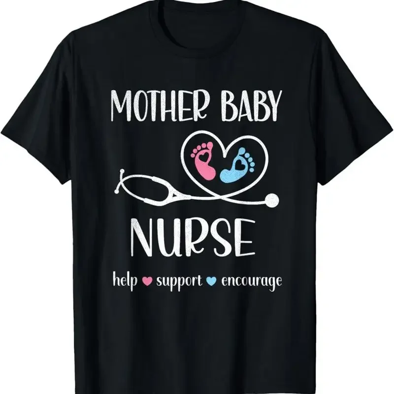

Mother Baby Nurse Appreciation Postpartum Nursing Student T Shirt