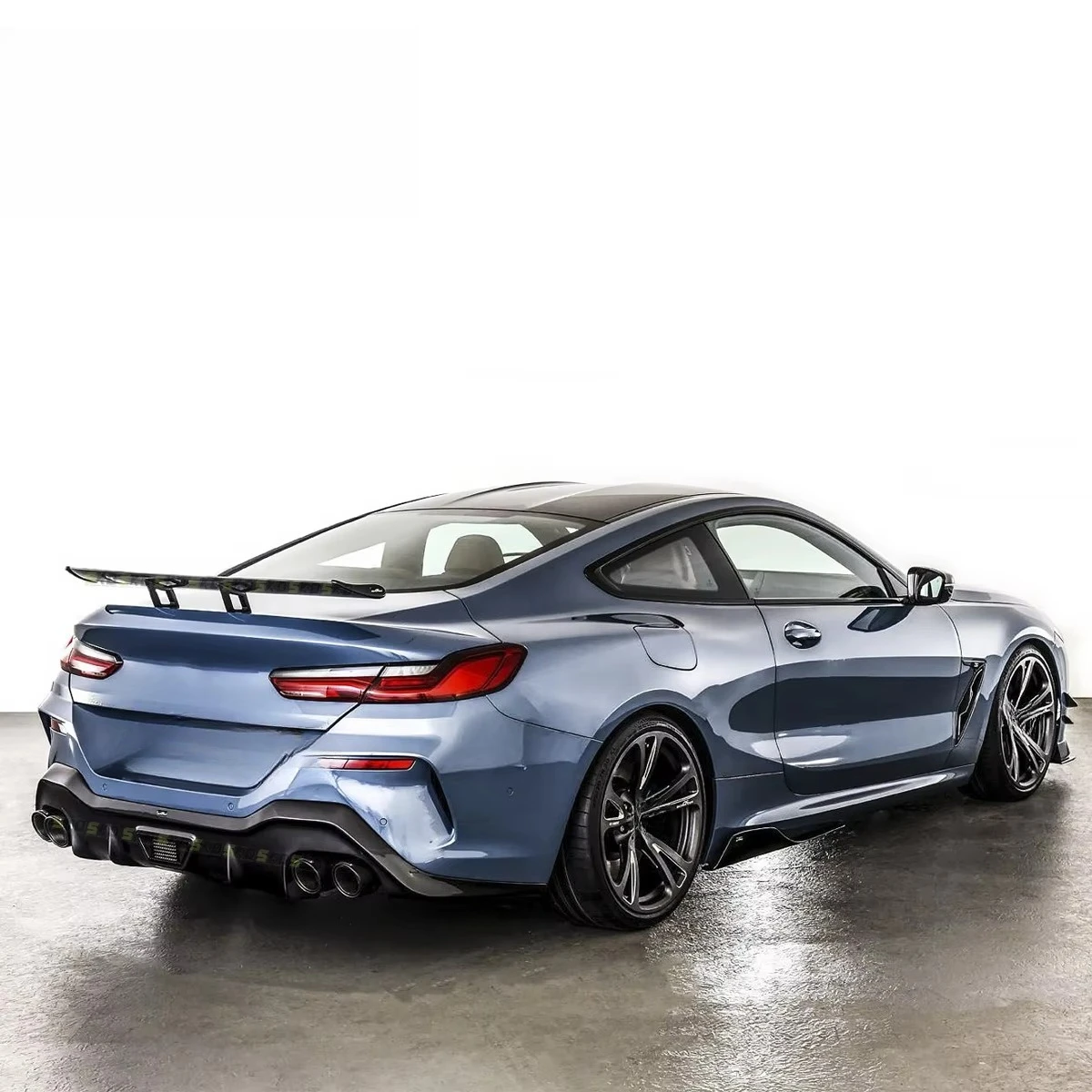 

Rear Bumper Spoiler Wing for All Sedans Dry Carbon Fiber AC Car Rear Trunk Spoiler GT Wing