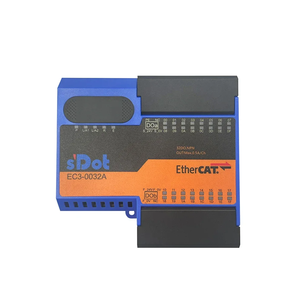 Remote IO Module EtherCAT Integrated 32-Channel Digital Output NPN | EC3-0032A