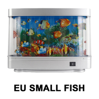 LED Tropical Fish Sensory Aquarium Lamp Fake Aquarium Decorative Lamp Simulated Fish Aquarium Lamp Gift for Kids